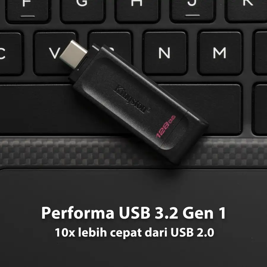 FLASHDISK KINGSTON 64GB USB-C 3.2 DataTraveller 70 DT70 USB-C
