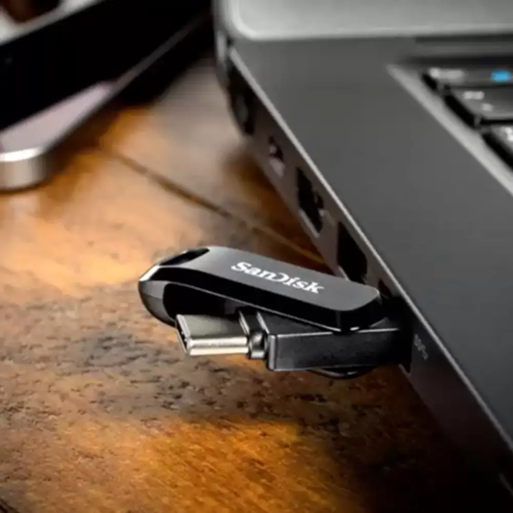 FLASHDISK SanDisk Ultra Dual Drive Go USB OTG Type-C 128GB Black SDDDC3