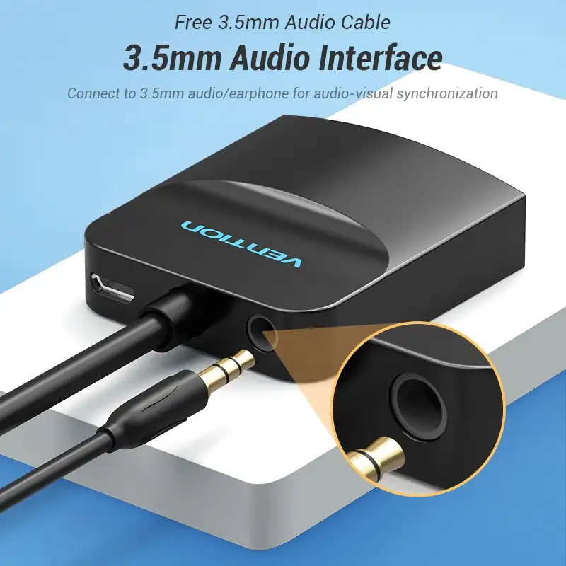 Vention Converter HDMI to VGA 0.15m Black (42154)