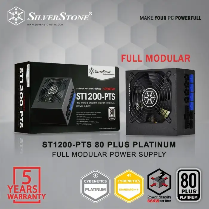 SilverStone ST-1200-PTS 1200W Platinum