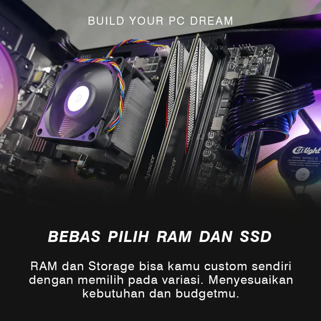 BYPD ZEUS ZA7N506 AMD Ryzen 7 8700F 5Ghz | RTX 5060 8GB | DDR5 | NVME - GAMING PC