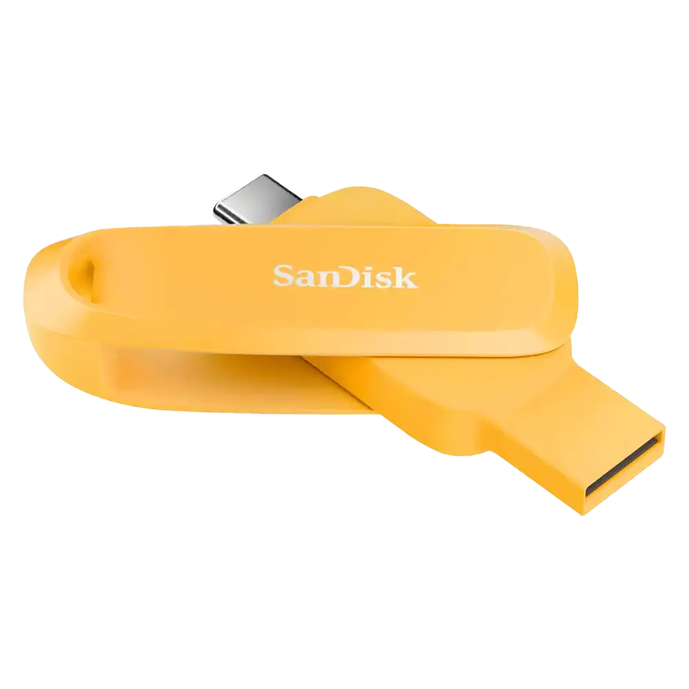 FLASHDISK SanDisk Phone Drive USB OTG Type-C SDDDC6 64GB Yellow