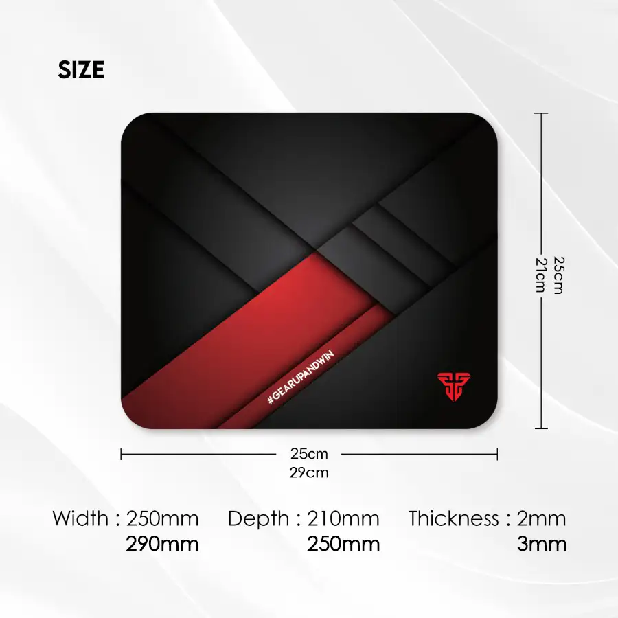 Mousepad Fantech Sven MP256 Speed Edition ( 250 x 210 x 2mm )