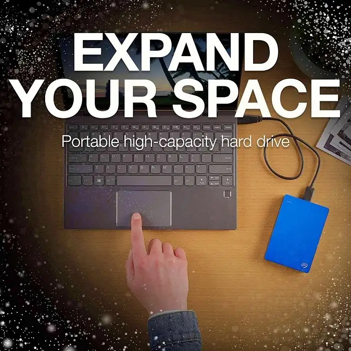 SEAGATE One Touch Portable Harddisk External USB3.0 2TB Silver