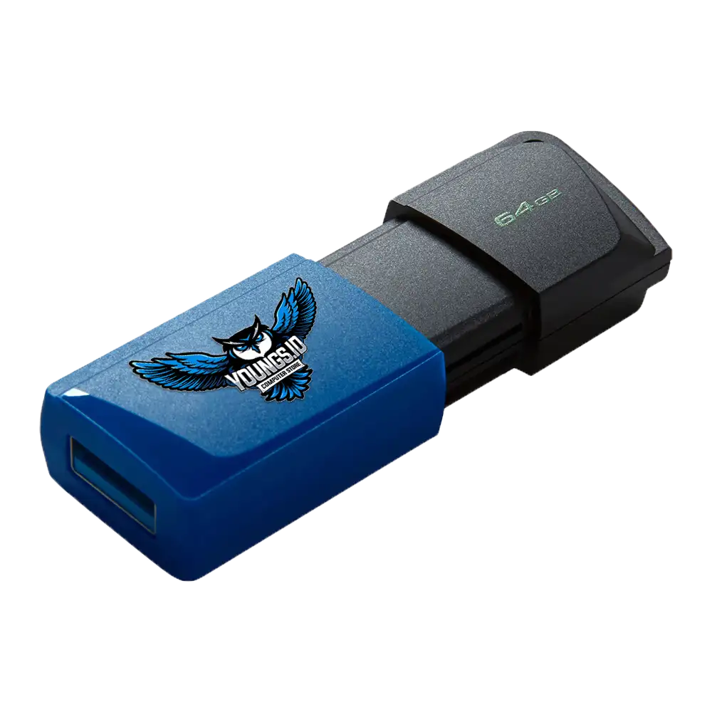 FLASHDISK KINGSTON 64GB USB3.2 DataTraveler Exodia M x Youngs.id