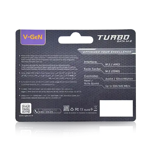 M.2 VGEN TURBO 512GB