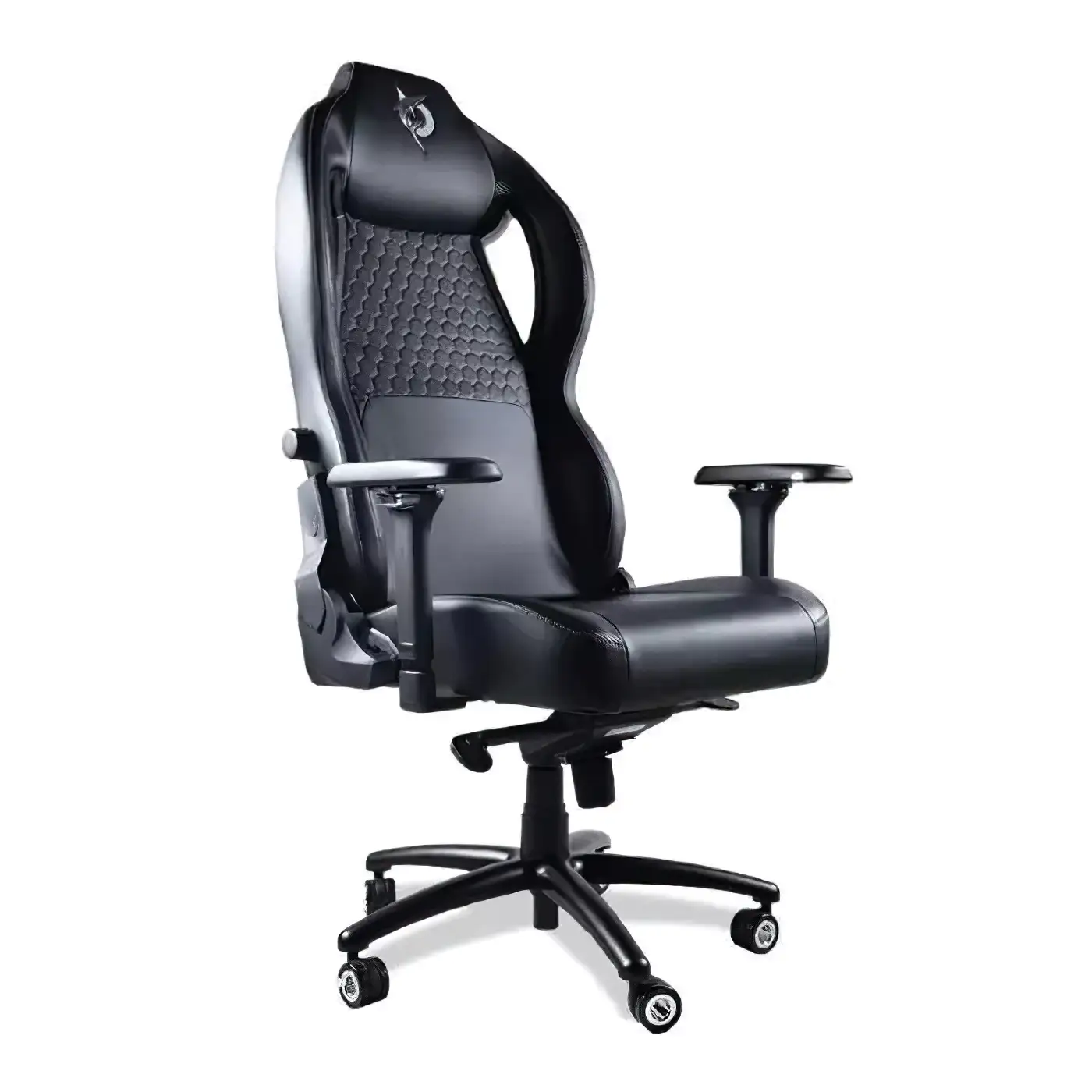 TODAK Throne Gaming Chair 180° Reclining Backrest 4D Adjustable Armrests Premium Scratch-Resistant PU Leather