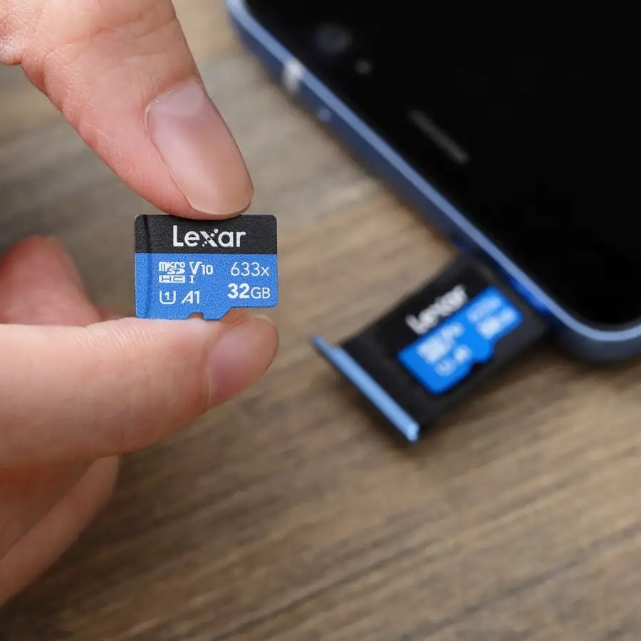 Lexar High Performance MicroSDHC 64GB BL 633X (No Adapter) 100Mbps