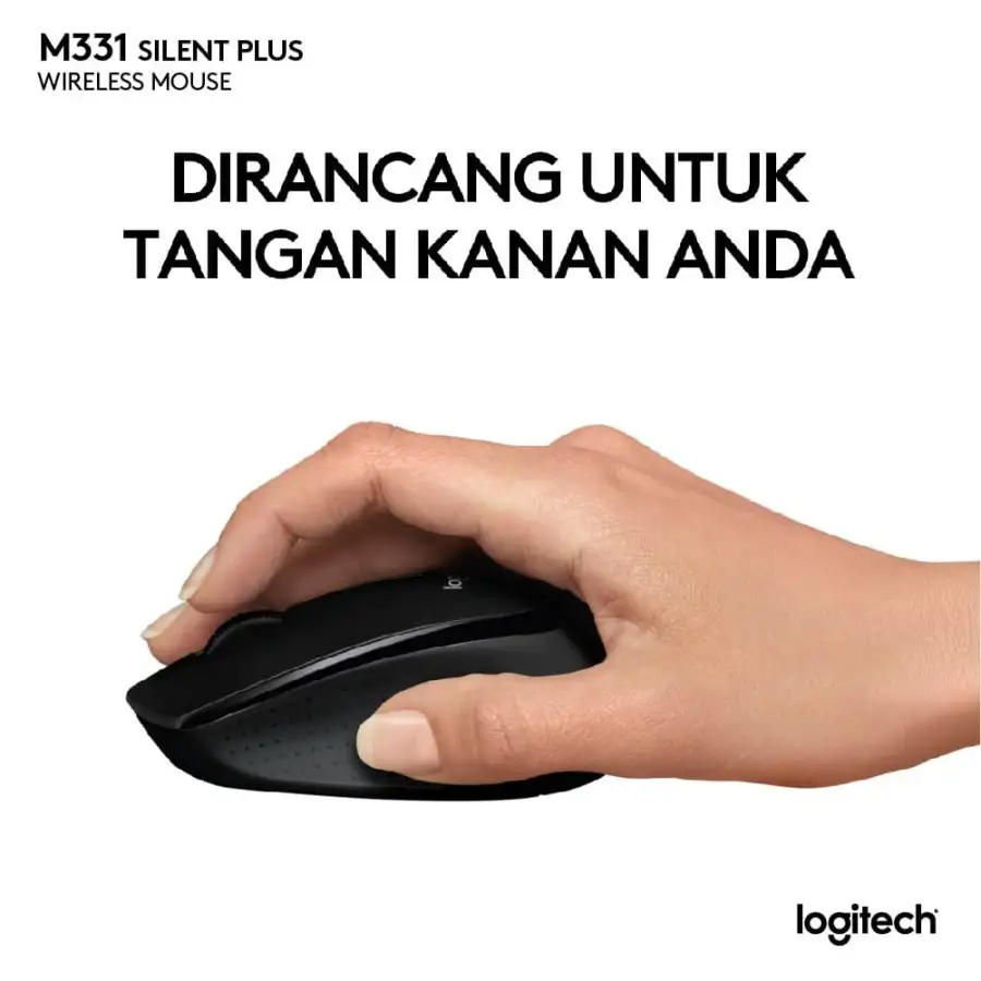 Logitech M331 SILENT WIRELESS Mouse Red