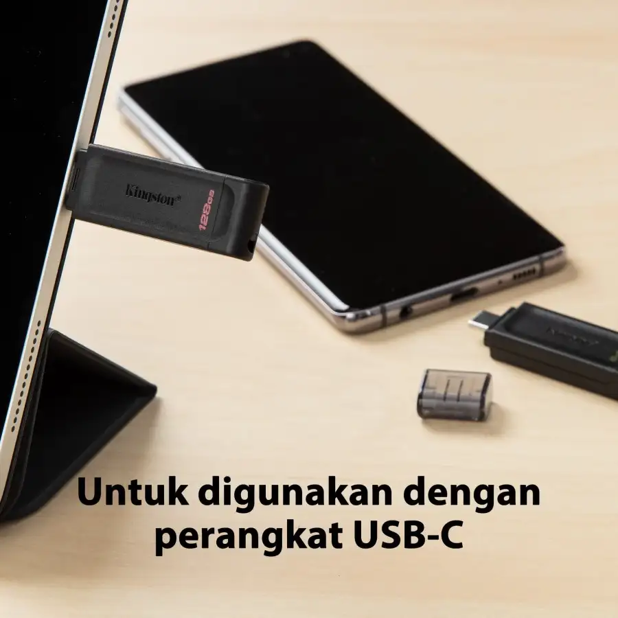FLASHDISK KINGSTON 64GB USB-C 3.2 DataTraveller 70 DT70 USB-C