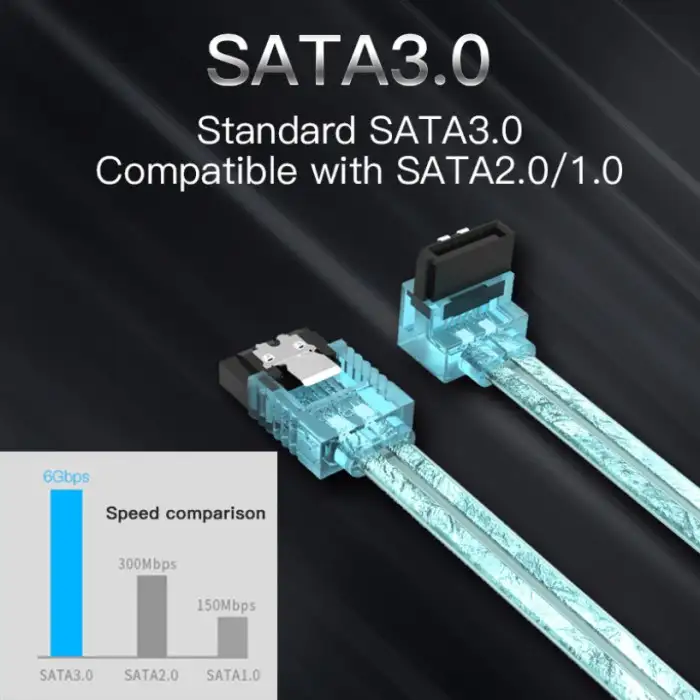VENTION KABEL DATA SATA KLIP 3.0 RED (KDDRD)