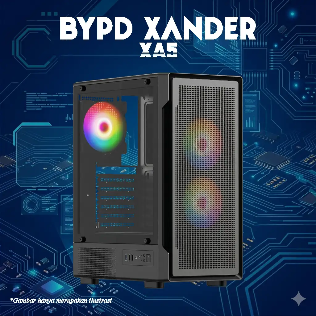 BYPD XANDER XA5 AMD Ryzen 5 5500GT 4.4Ghz | DDR4 | NVME - GAMING PC