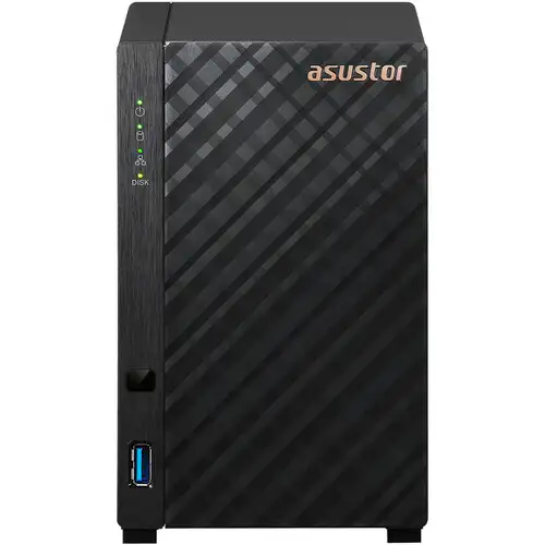 ASUSTOR 2 BAYS AS1202T Quad-core 1.7 GHz RAM 1GB NAS Storage