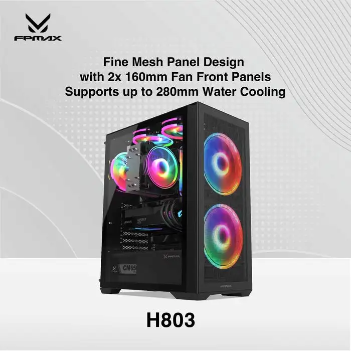 FPMAX AIRPOWER G5 H803 + 2 Fan 160mm BLACK