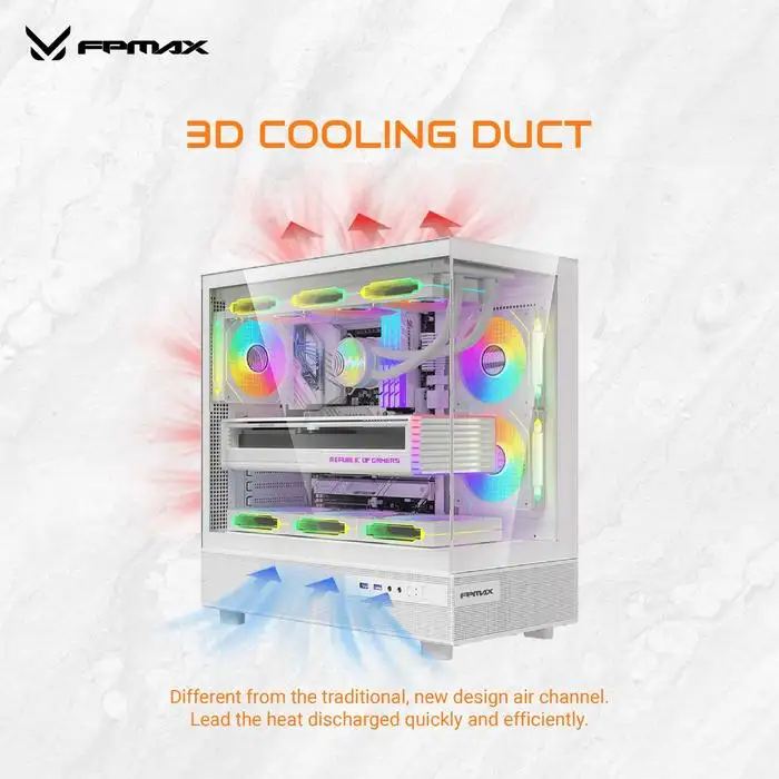 FPMAX Diamond Z8 Nova Black + 3 Fan