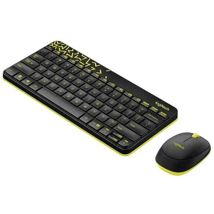 Logitech MK240 Nano Wireless Combo Keyboard Mouse Black