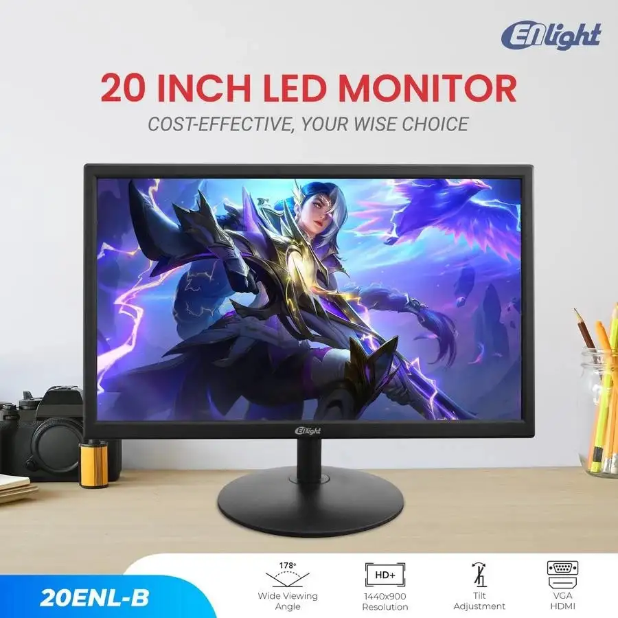 PC BUILD UP ENPC Q150 / Z170 Intel Core i3 6100 DDR4 8GB SSD 256GB + 20ENL 20"