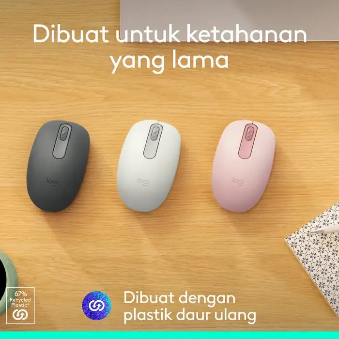 Logitech M196 WIRELESS Mouse Rose