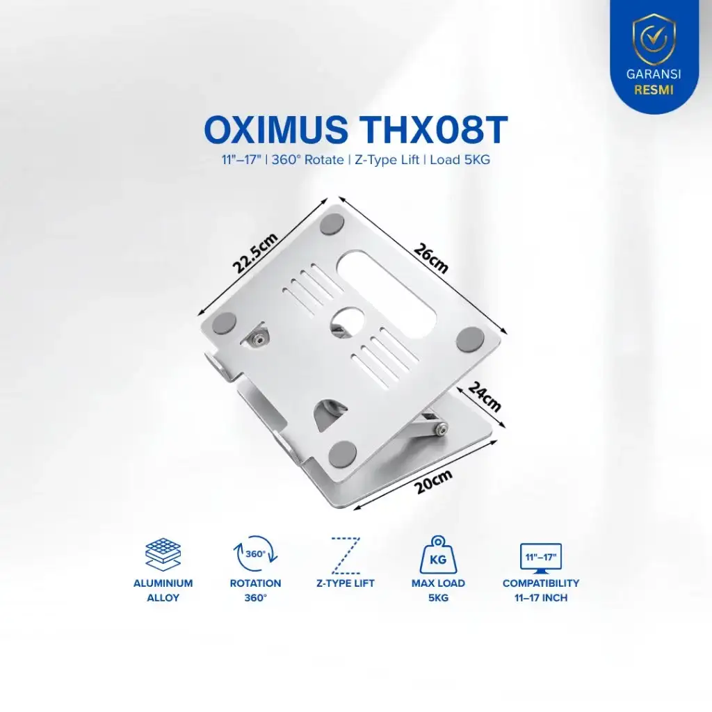 OXIMUS THX08T Notebook Holder 360" Rotate