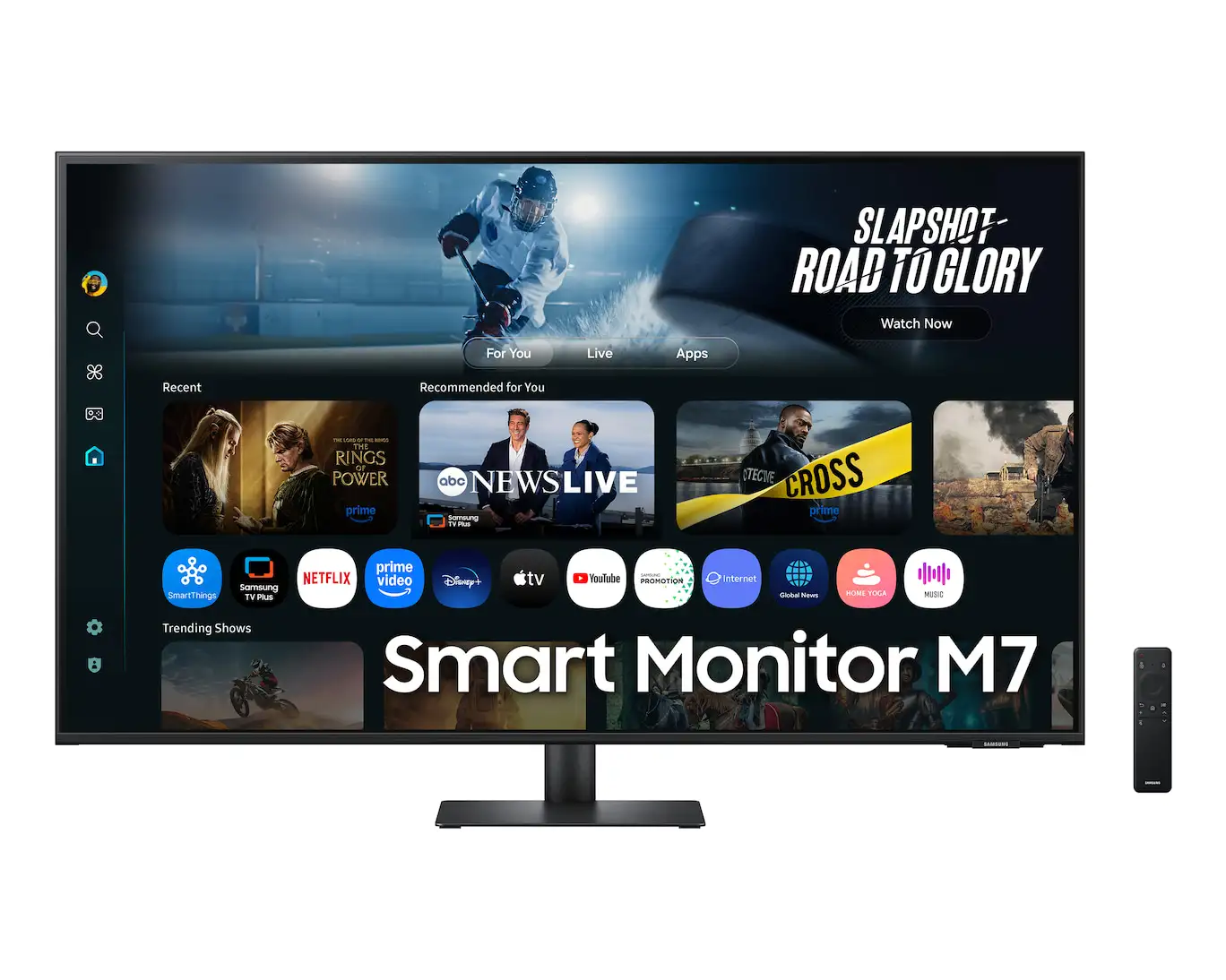 Samsung Smart Monitor M7 43" 4K LS43FM702 USB-C WIFI Speaker + AI