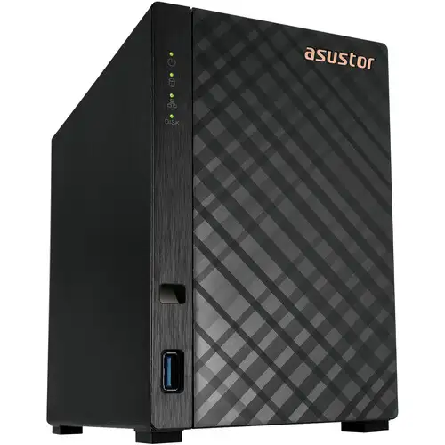 ASUSTOR 2 BAYS AS1202T Quad-core 1.7 GHz RAM 1GB NAS Storage