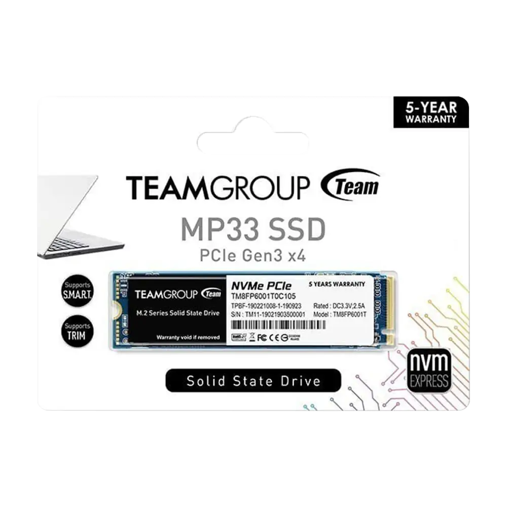 TEAM MP33 512GB NVME Gen3