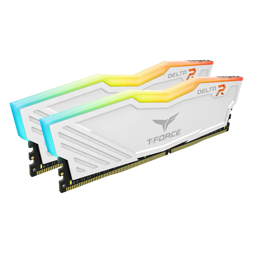 TEAM T-FORCE DELTA RGB 16GB KIT 3600 (8GBx2) WHITE