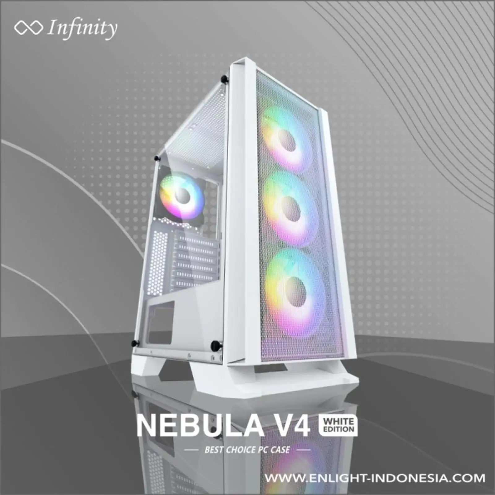 INFINITY NEBULA V4 White + No Fan