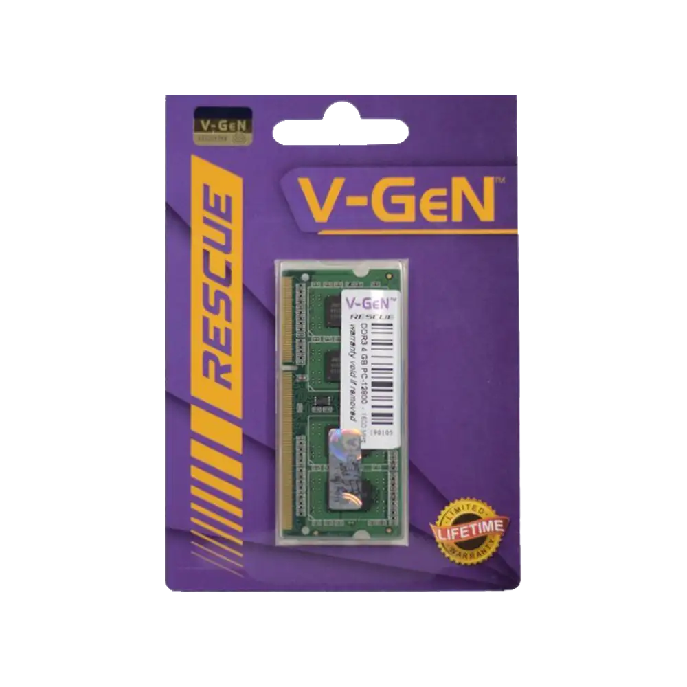 V-GeN RESCUE DDR3 8GB 1600Mhz SODIMM