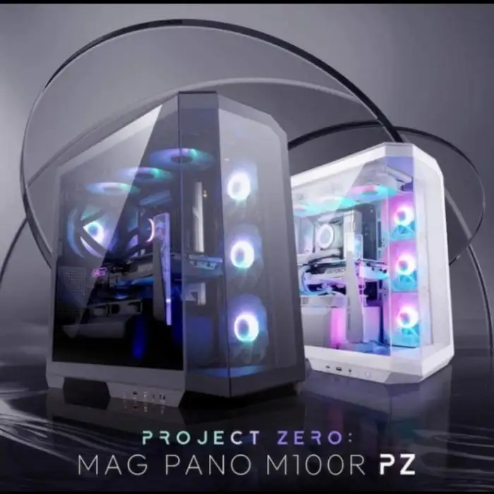 MSI MAG PANO M100R PZ BLACK 4 Fan ARGB
