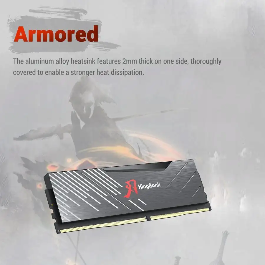 KINGBANK SOARBLADE DDR4 16GB 3200Mhz Kit 2x8GB XMP RGB Black