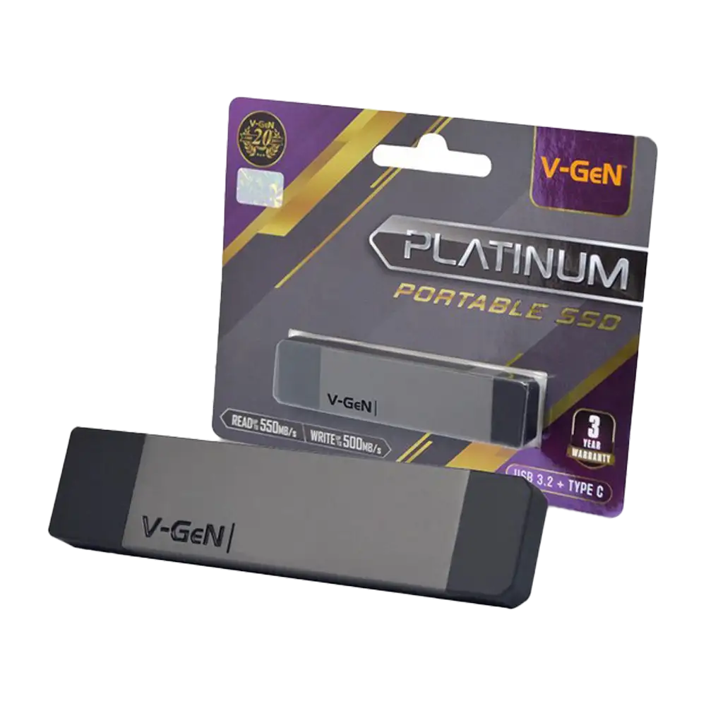 V-GEN PLATINUM 1TB SSD PORTABLE