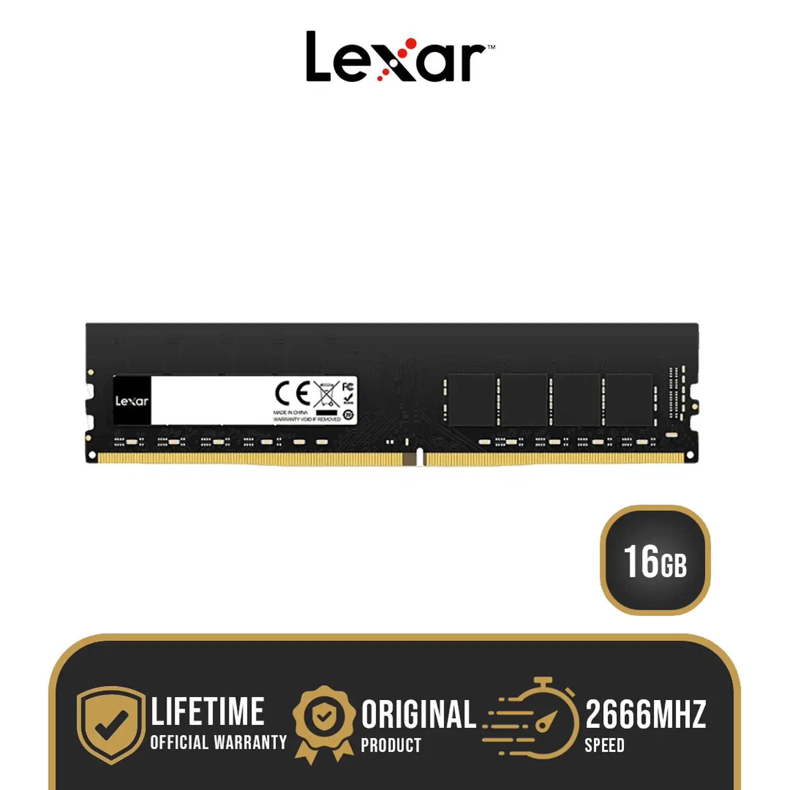 LEXAR DDR4 16GB 2666Mhz Longdimm