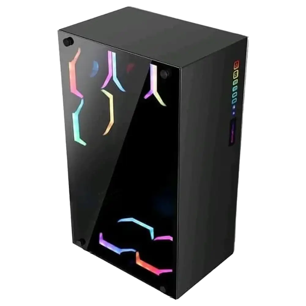 AbkoNcore RAMESSES 310 E-ATX Slim Tower + 6 Spider Fan