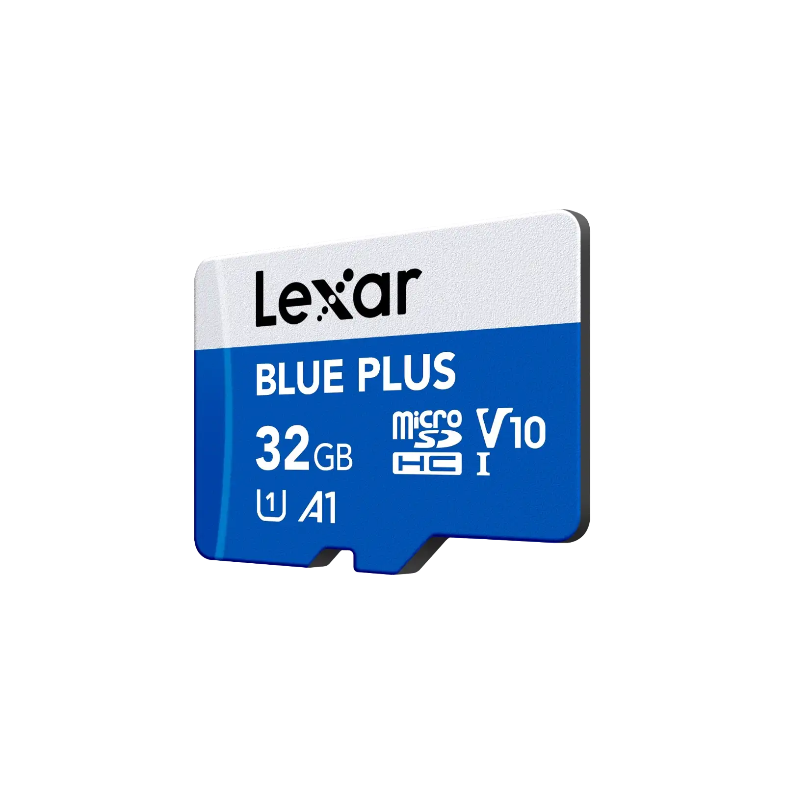 Lexar MicroSD Blue Plus 32GB Class 10 UHS-I 100Mbps + Adapter