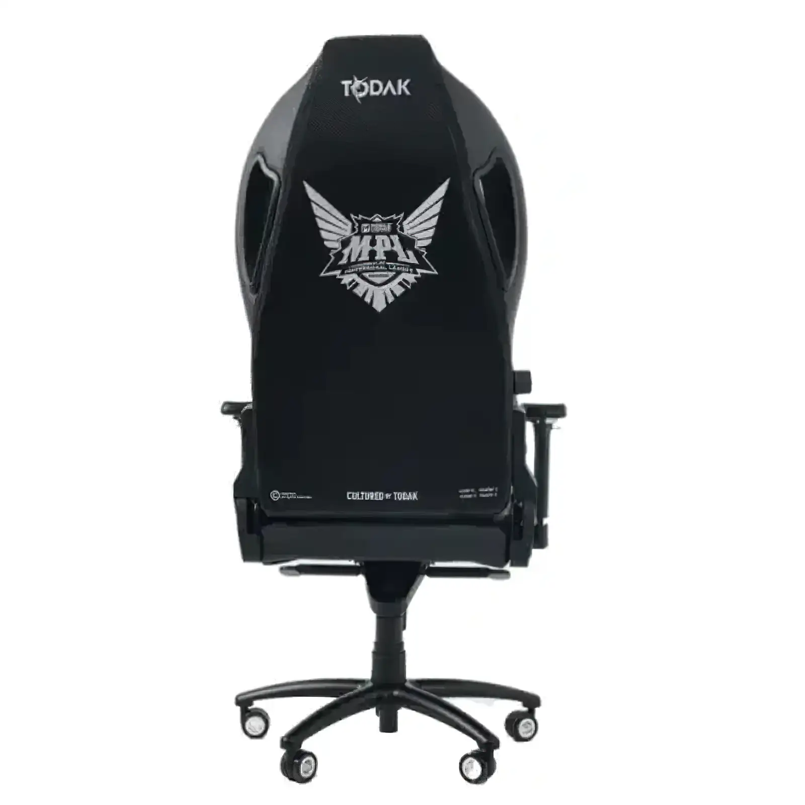 TODAK Throne MPL Edition Gaming Chair 180° Reclining Backrest 4D Adjustable Armrests Premium Scratch-Resistant PU Leather