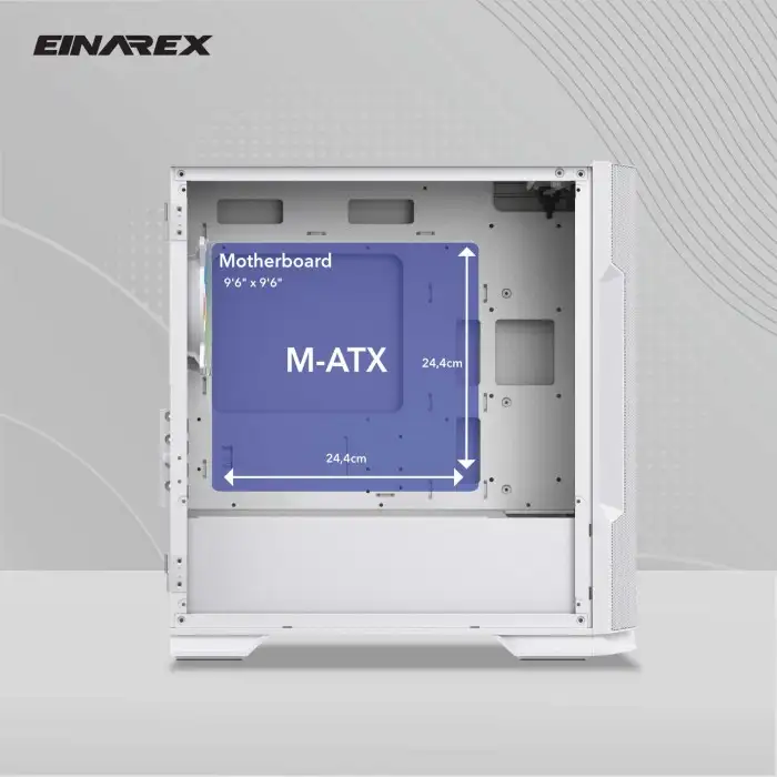 EINAREX M03 White (1x 120mm ARGB Fan)