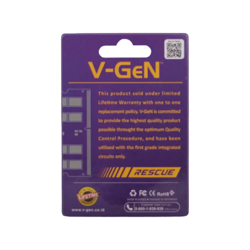 V-GEN RESCUE DDR4 16GB 3200Mhz SODIMM
