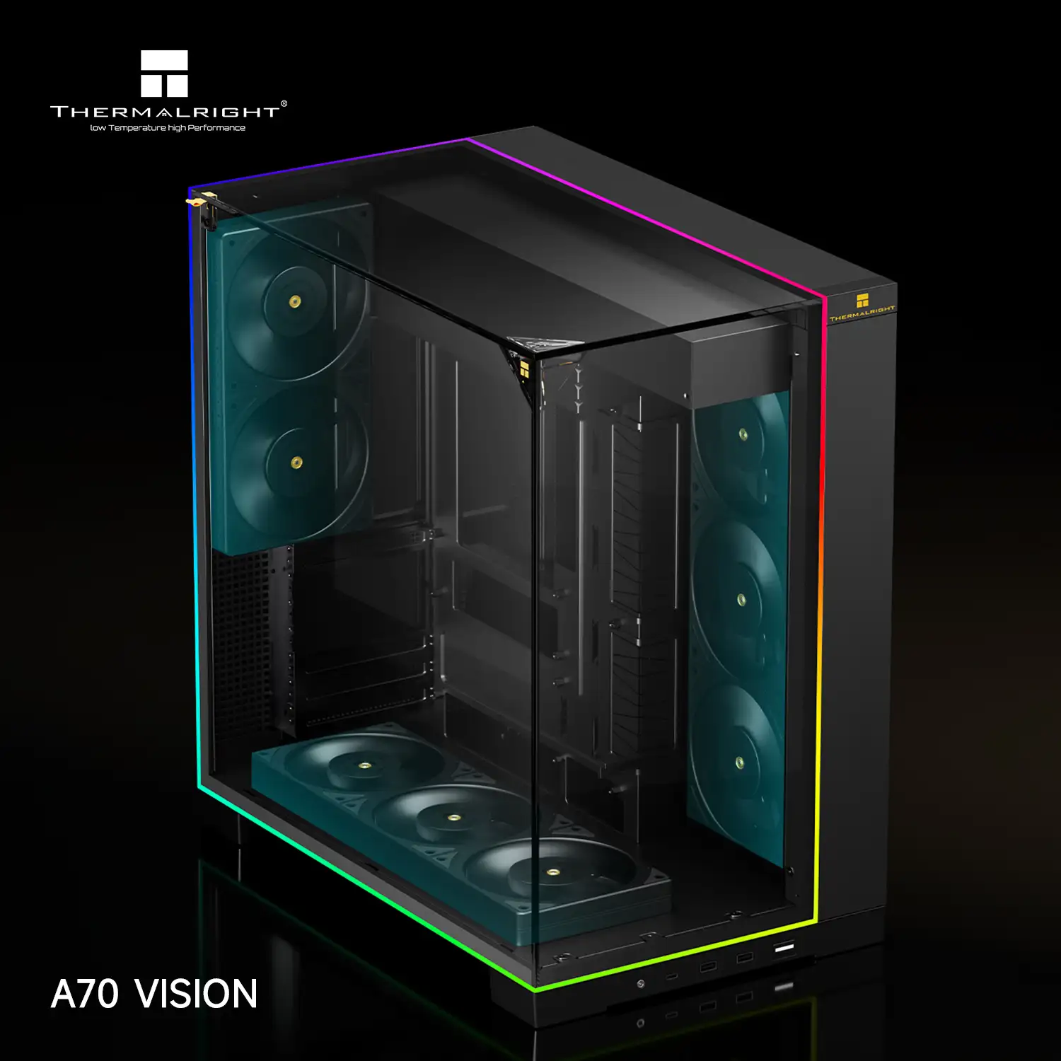 THERMALRIGHT TR-A70 VISION ATX ( 9.6 INC LCD ) BLACK