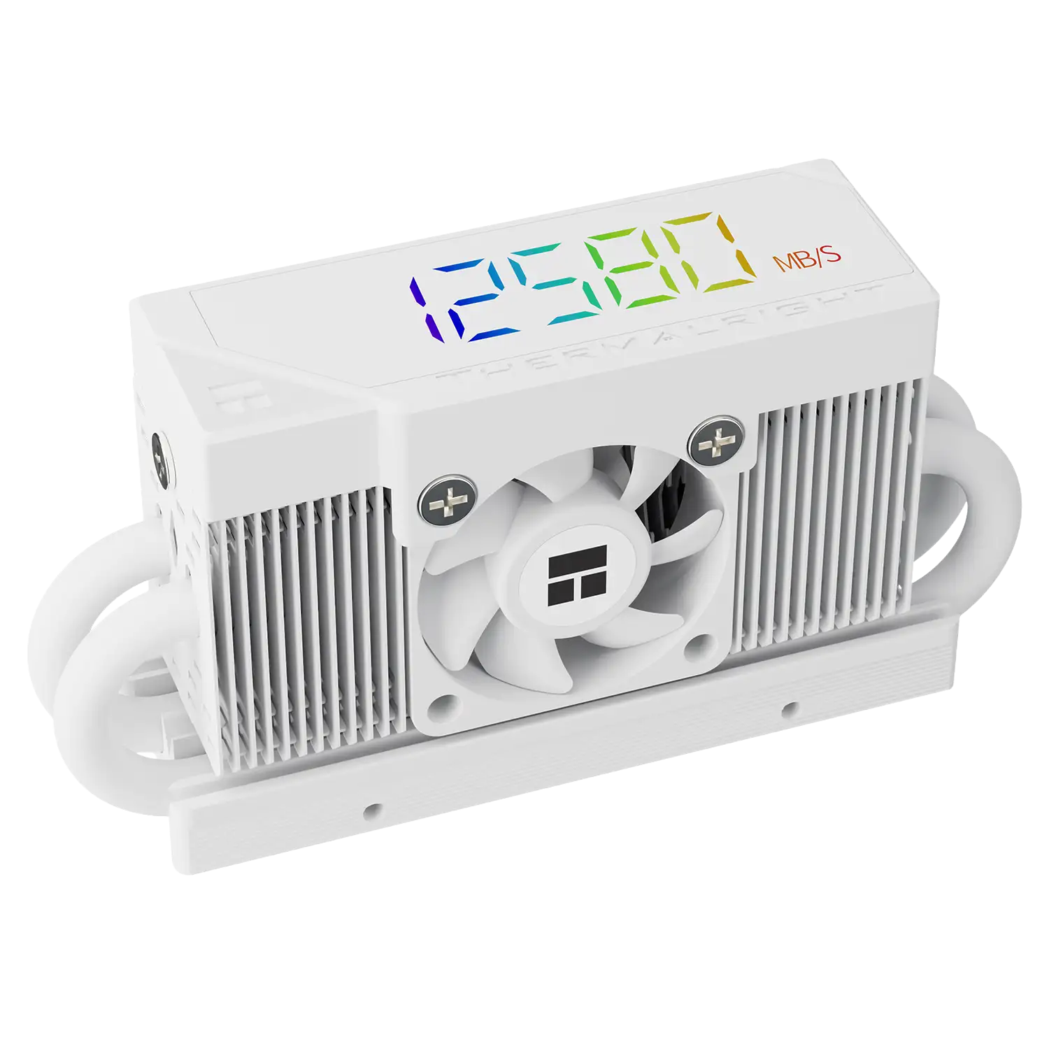 THERMALRIGHT HR-10 2280 PRO Digital White SSD Cooler M.2 NVME Heatsink