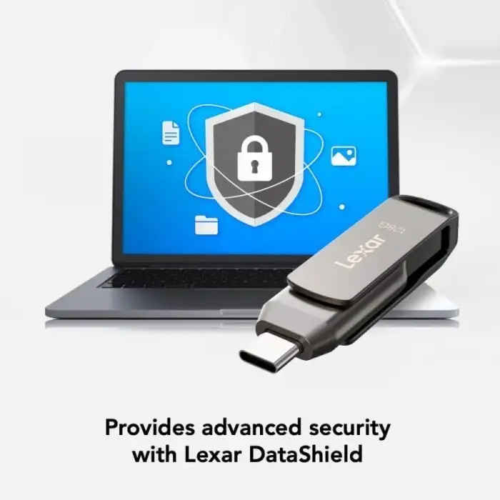 LEXAR JUMPDRIVE D400 OTG USB 3.1 Type-C 64GB