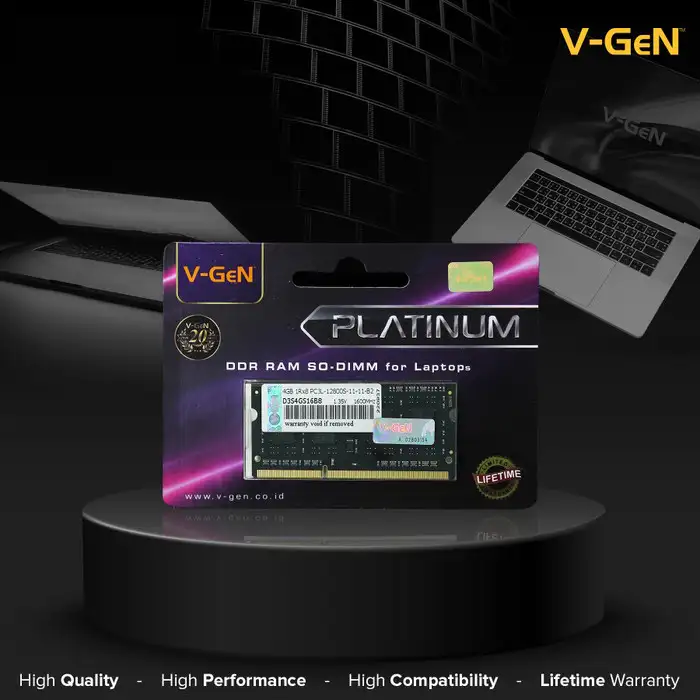 V-GEN PLATINUM DDR4 4GB 3200Mhz SODIMM
