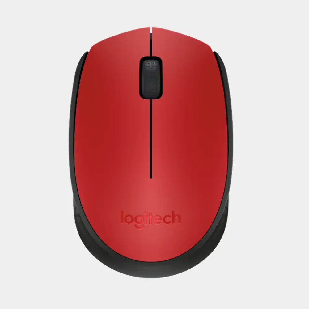 Logitech M171 WIRELESS Mouse Red