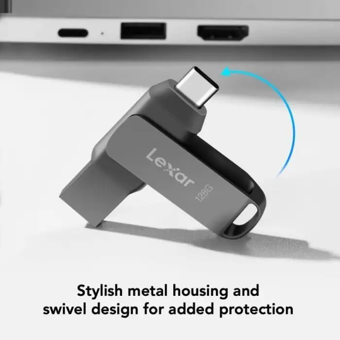 LEXAR JUMPDRIVE D400 OTG USB 3.1 Type-C 64GB