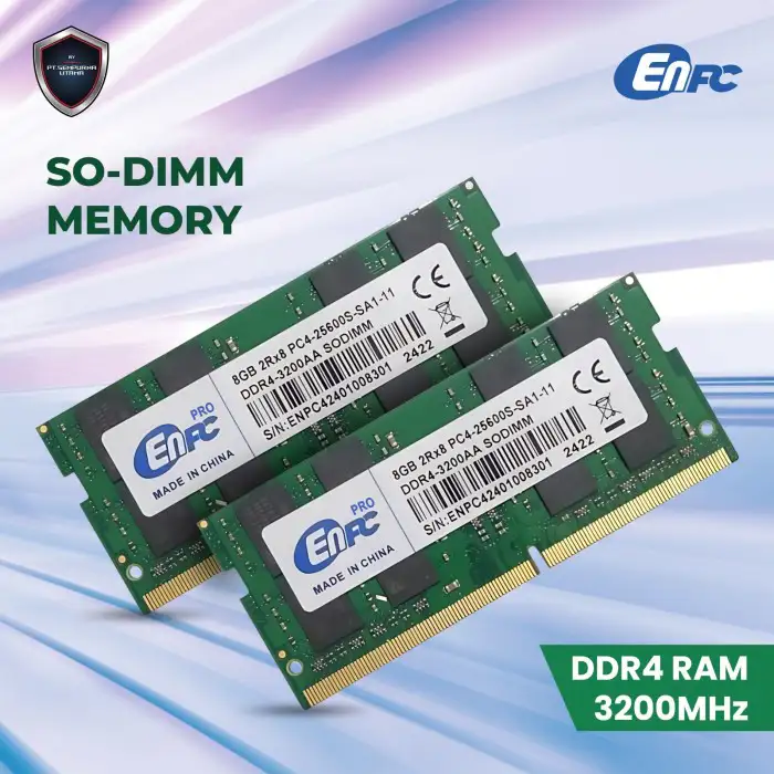EnPC SODIMM DDR4 8GB 3200Mhz PRO