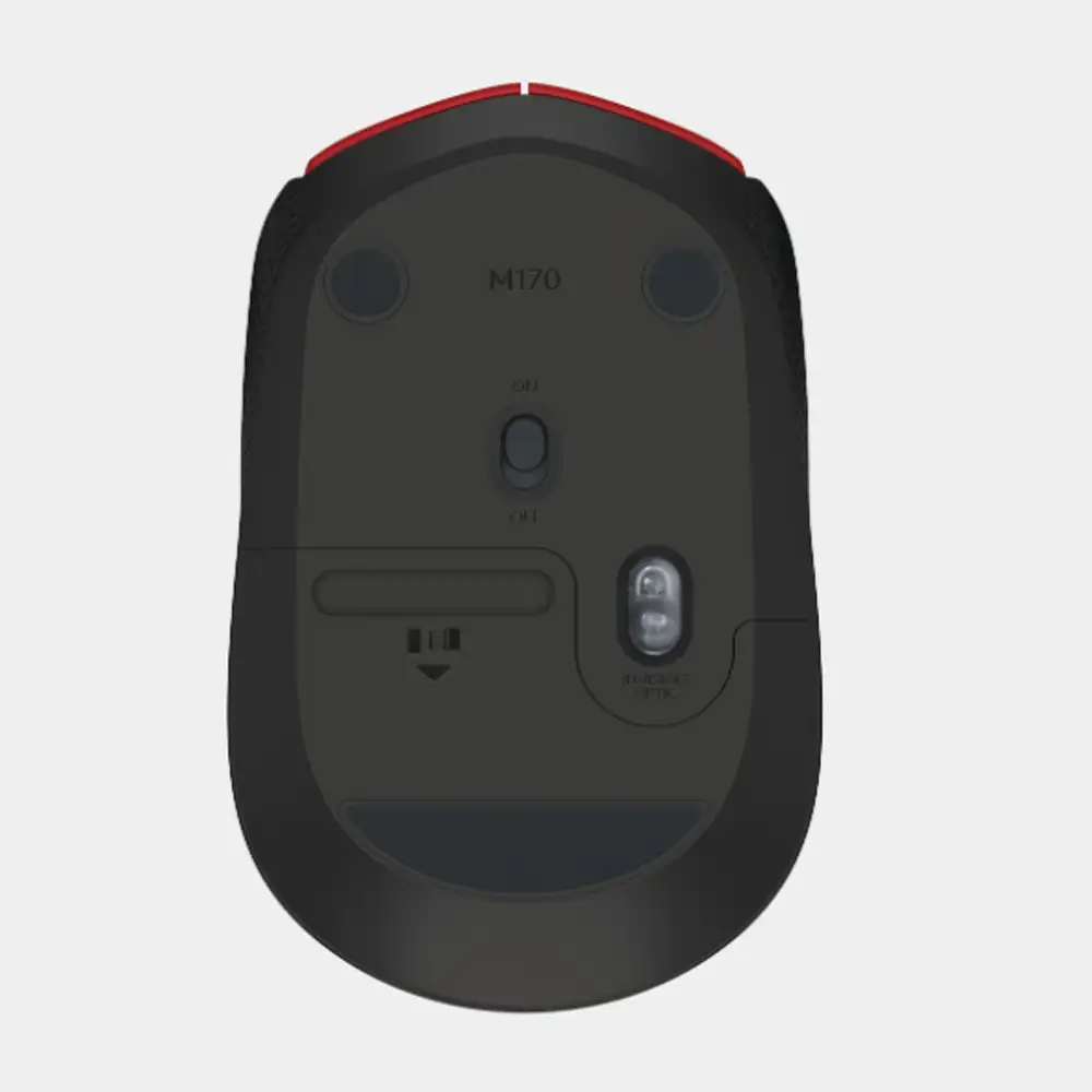 Logitech M171 WIRELESS Mouse Red