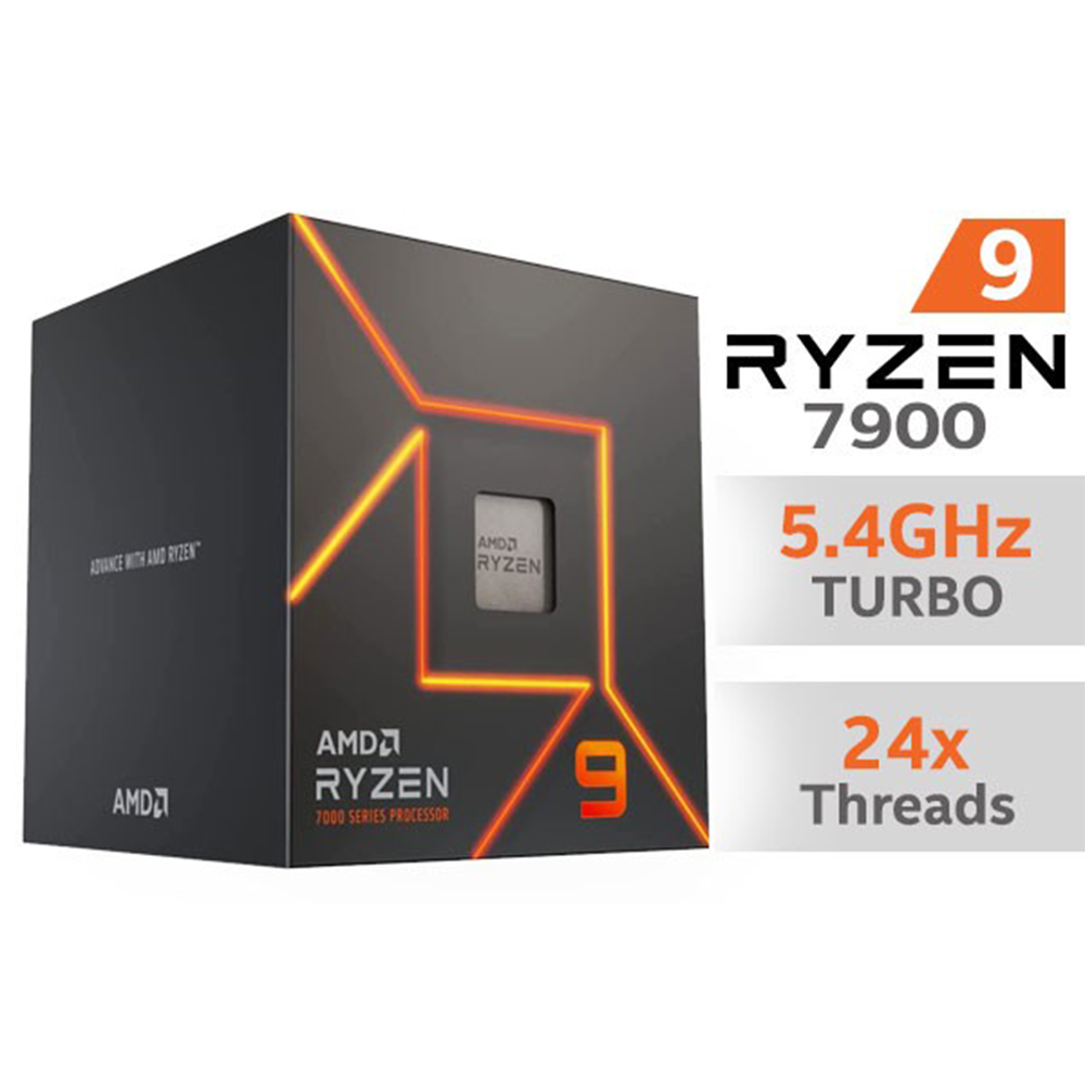 AMD AM5 RYZEN 9 7900 BOX - Gambar 2