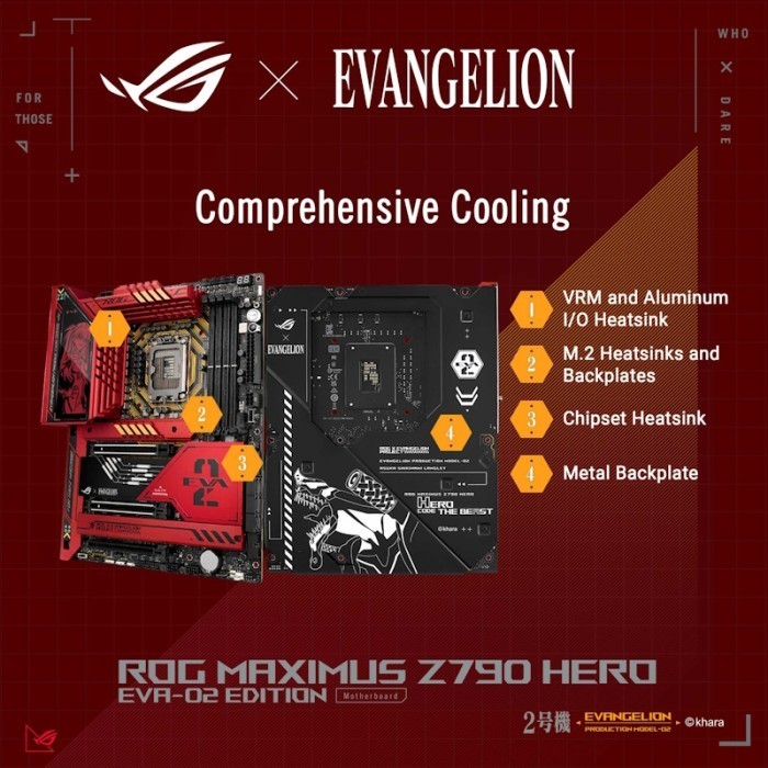 ASUS ROG MAXIMUS Z790 HERO EVA-02 - Gambar 4