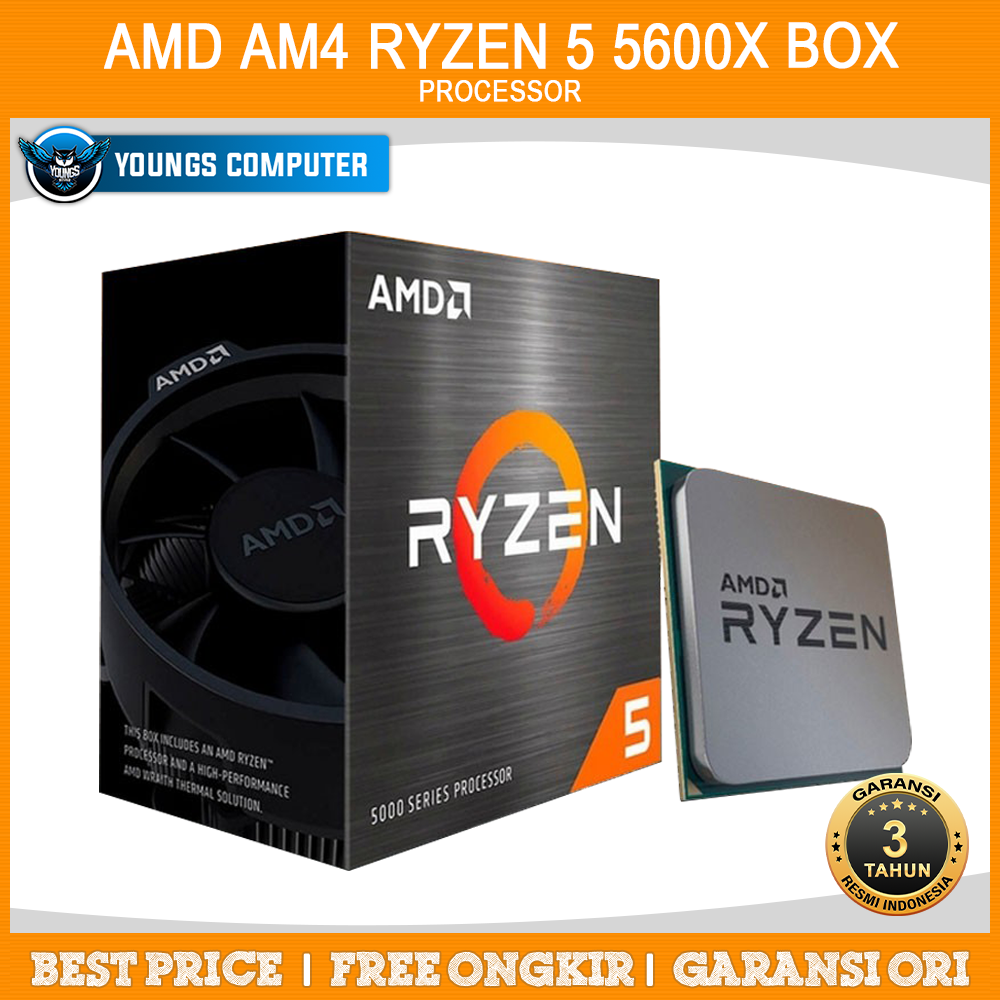 AMD AM4 RYZEN 5 5600X BOX