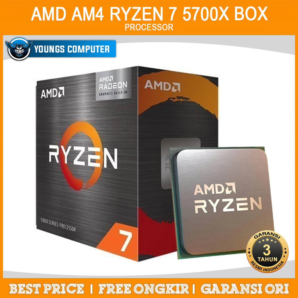 AMD AM4 RYZEN 7 5700X BOX